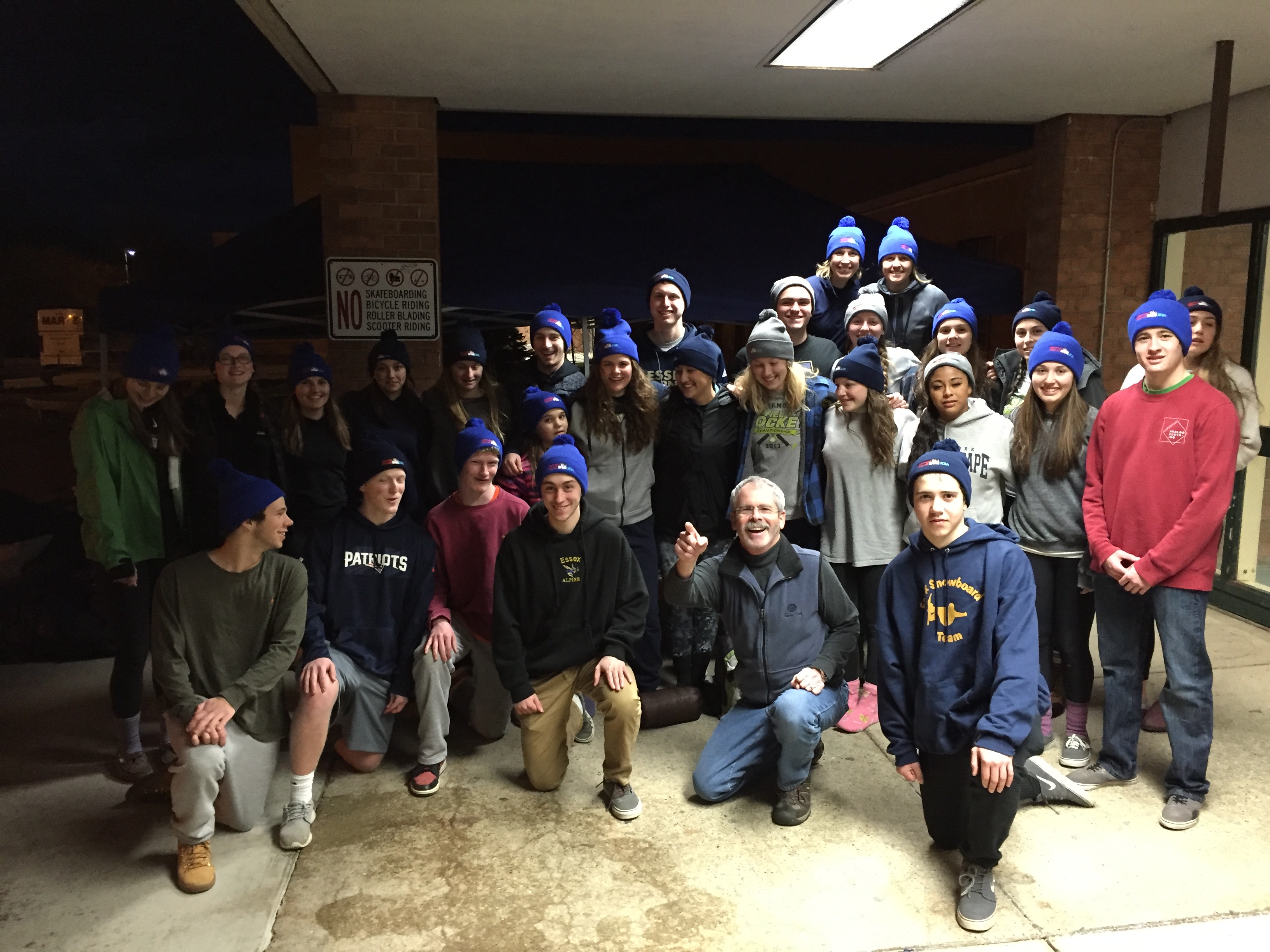 Essex Students at the Sleep Out