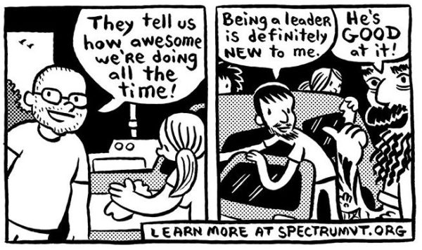 being a leader