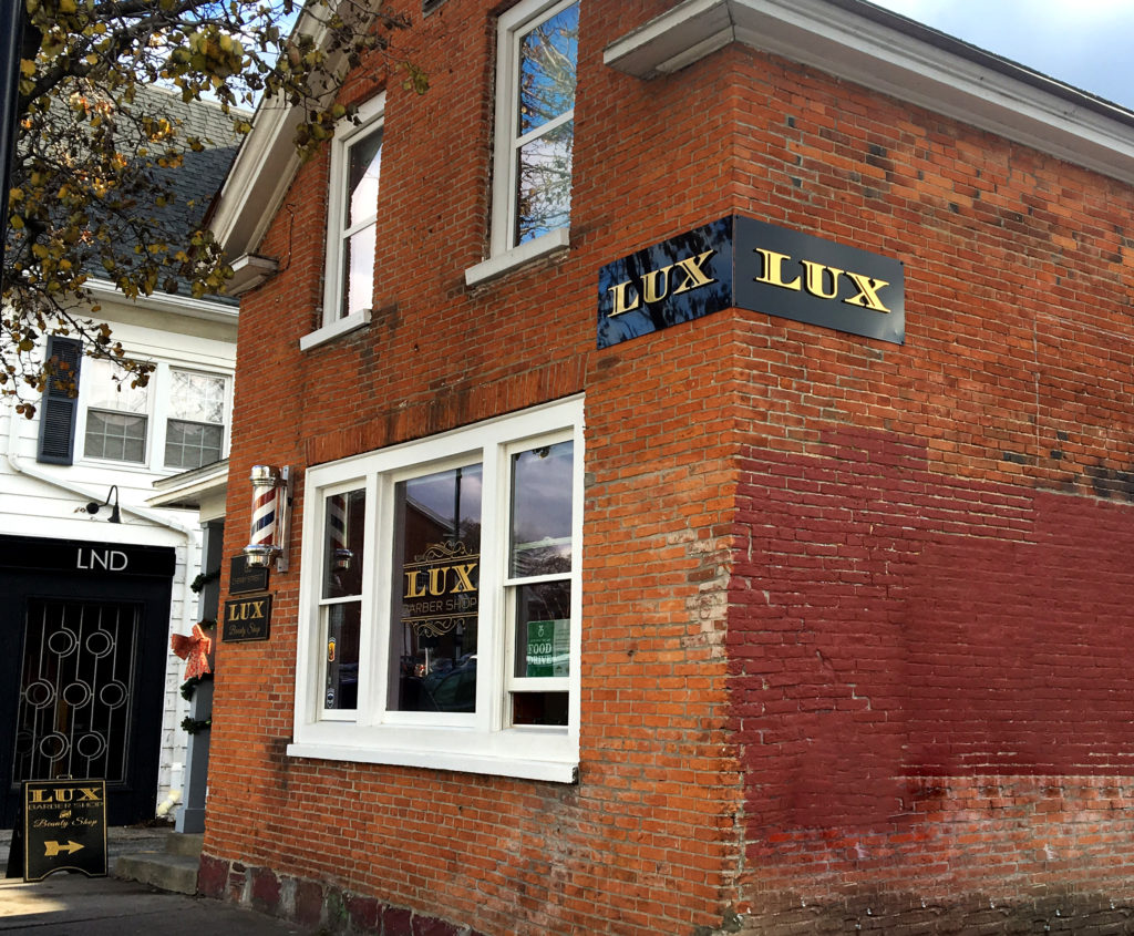 Lux Barber Shop Exterior